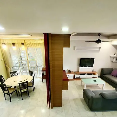 Garden Cozy2Storey Home 4Room 10Pax@Near Almajusco